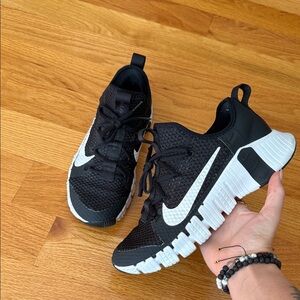 Nike Black and White Athletic Shoes